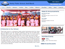 Tablet Screenshot of aishlypublicschool.com